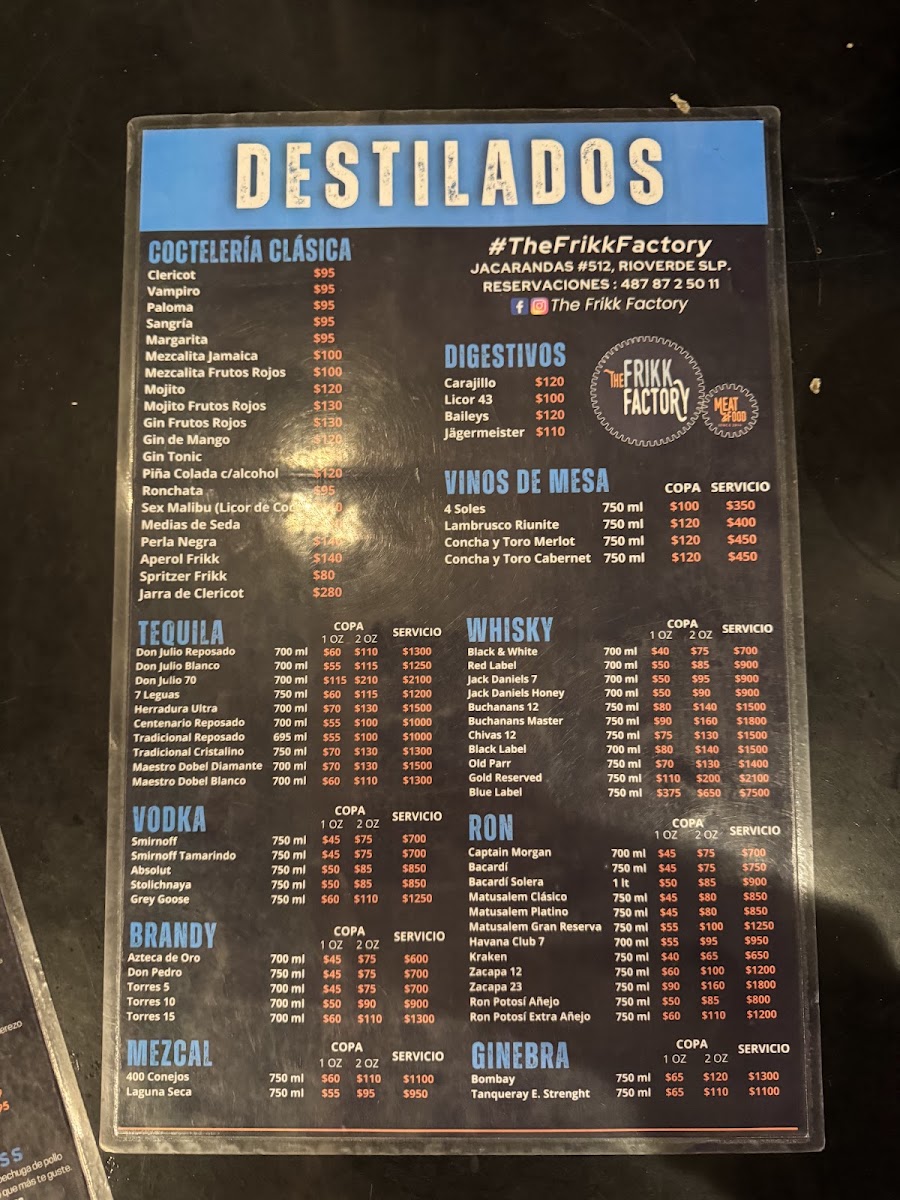Frikk Factory Menu - Image 6